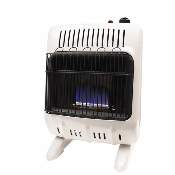 10,000 BTU Vent Free Dual Fuel Blue Flame Heater - Image 2