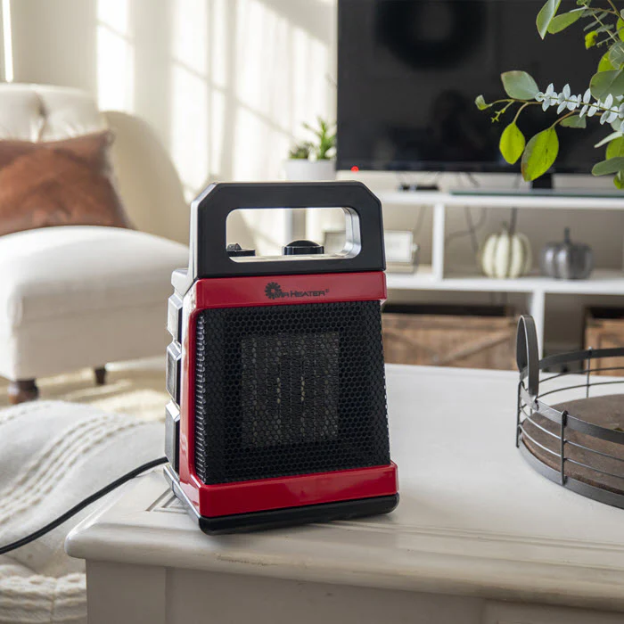 1500W Portable Ceramic Forced Air Electric Heater - Image 11