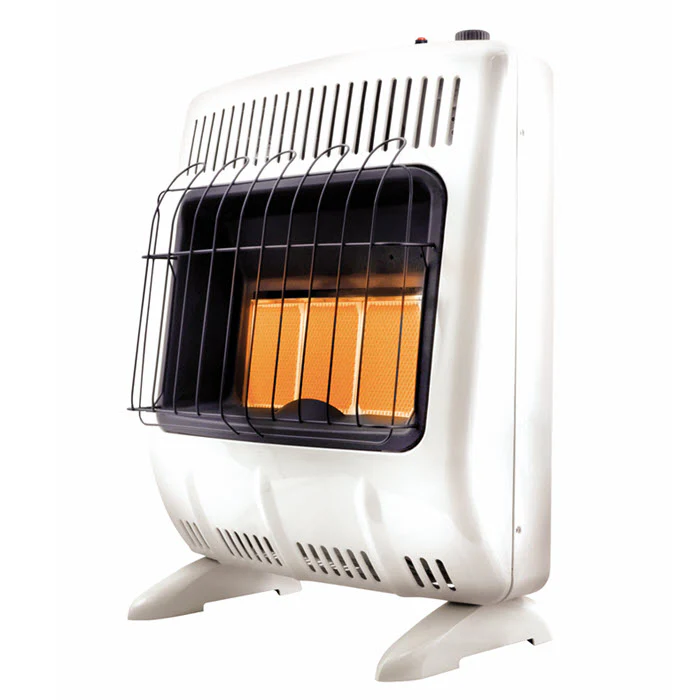 20,000 BTU Vent Free Radiant Dual Fuel Heater - Image 2