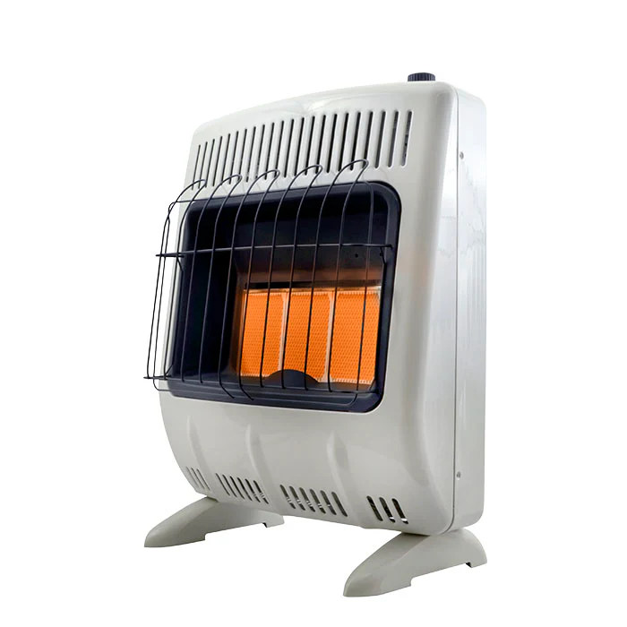 20,000 BTU Vent Free Radiant Natural Gas Heater