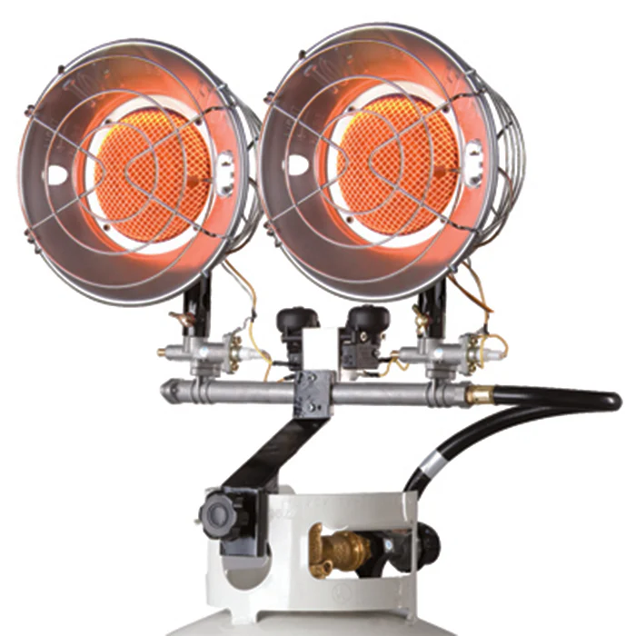30,000 BTU Double Tank Top Heater with Spark Ignition
