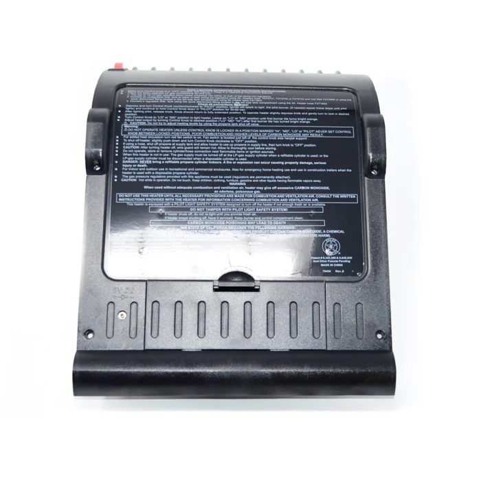 Complete Back Panel Black with Fan Assembly MH18B Tough Buddy
