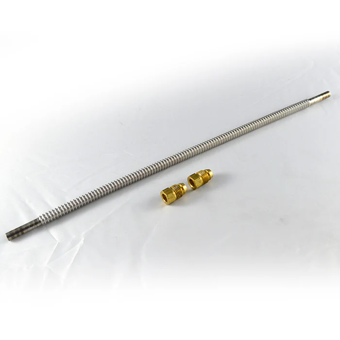 Flex Pilot Tube with 1/4in Fittings