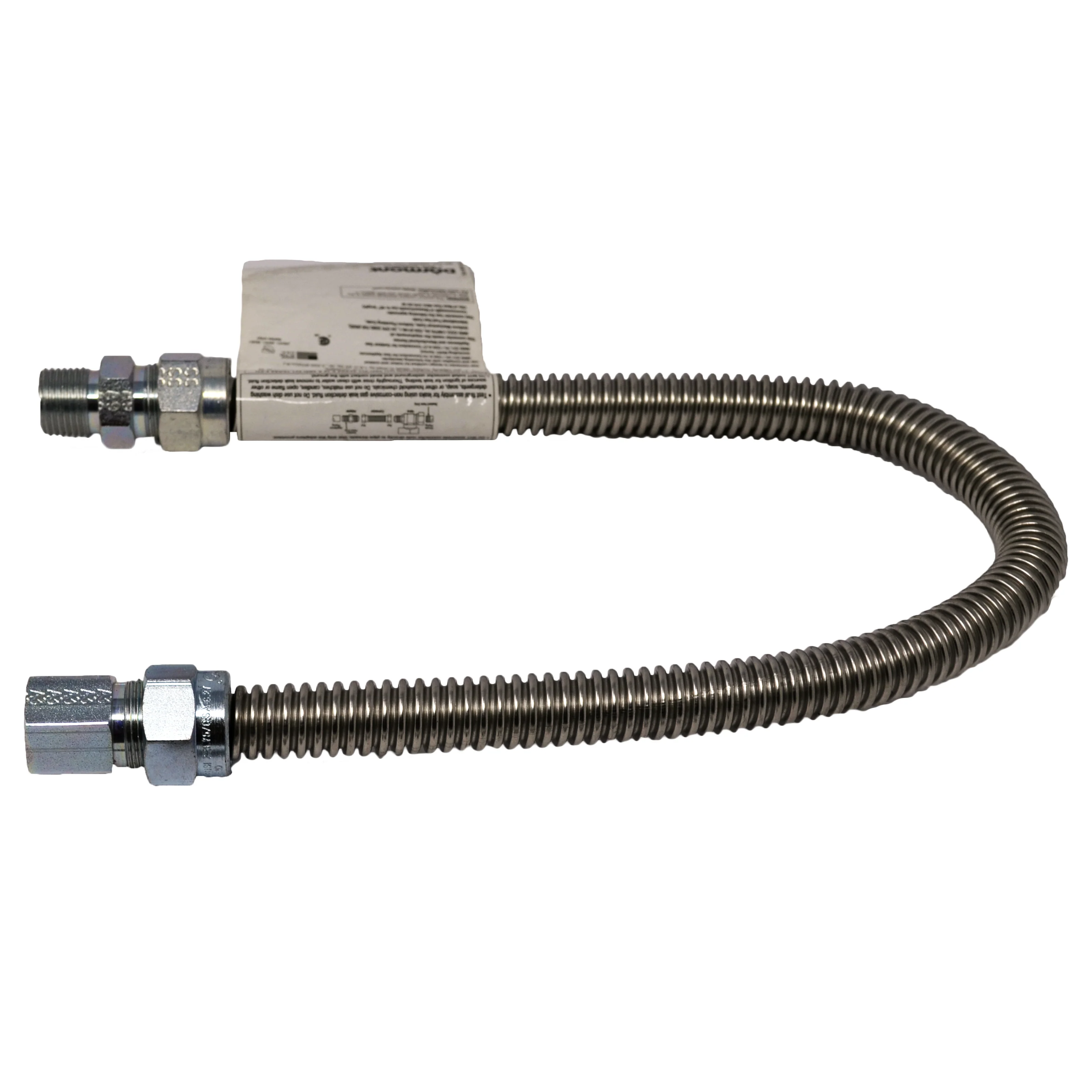 Stainless Steel Flex Connector 1/2in x 24in